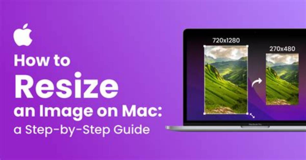 How to Resize an Image on Mac