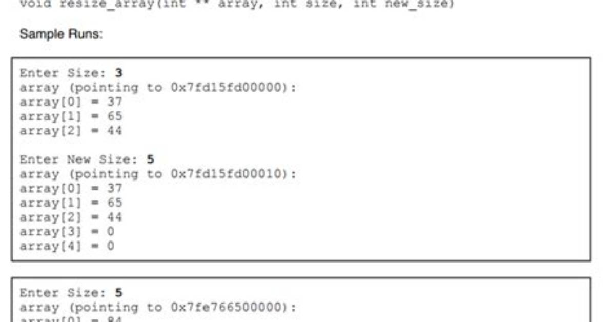 How to Resize Array in C++?