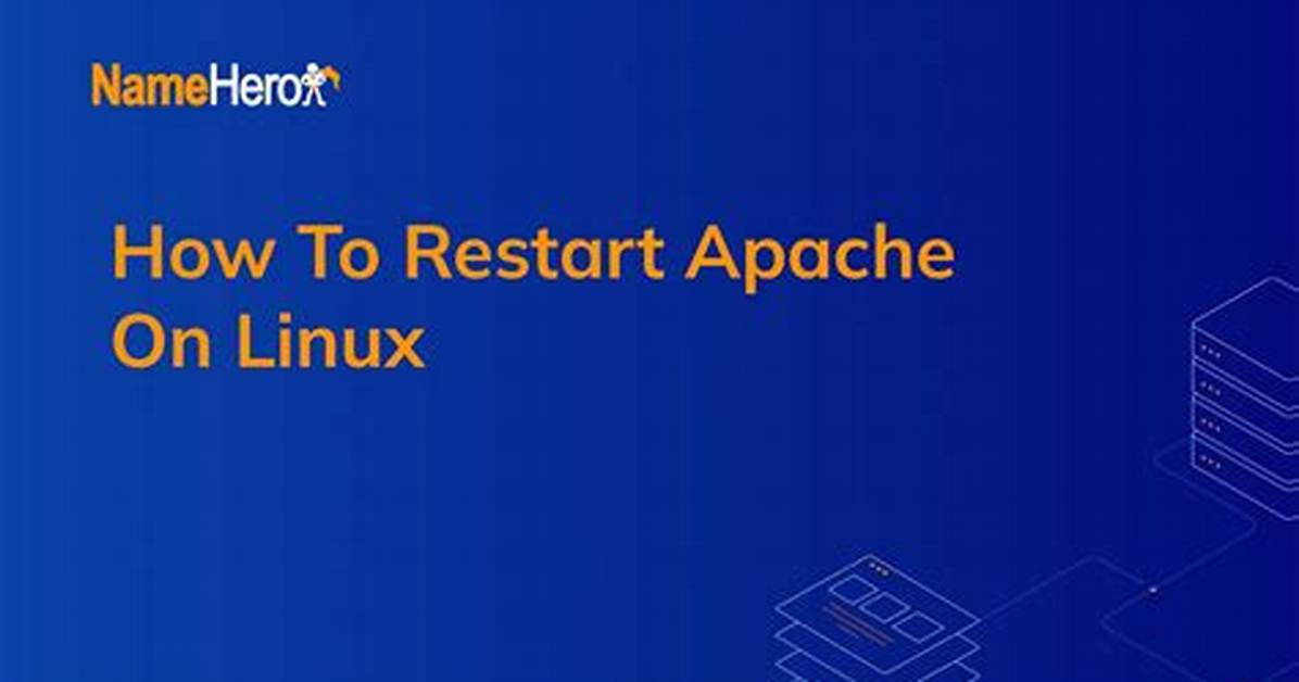 How to Restart Apache Linux?