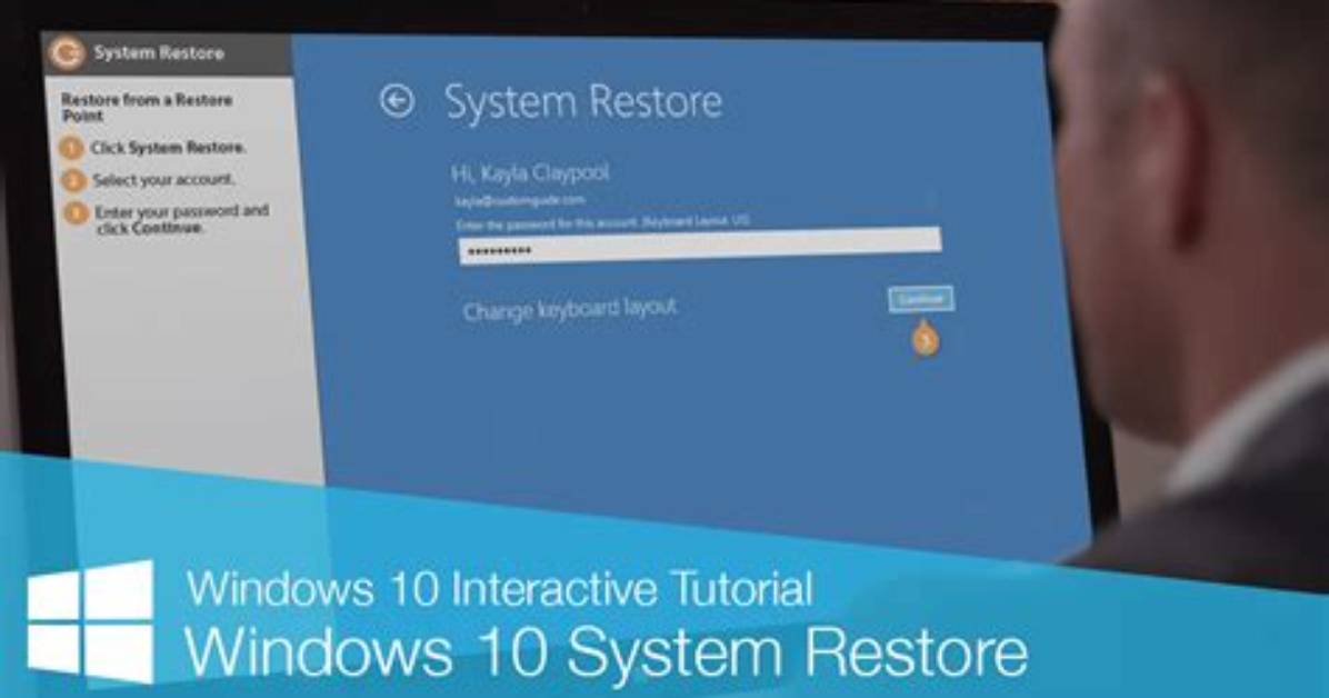 How to Restore Computer Windows 10?