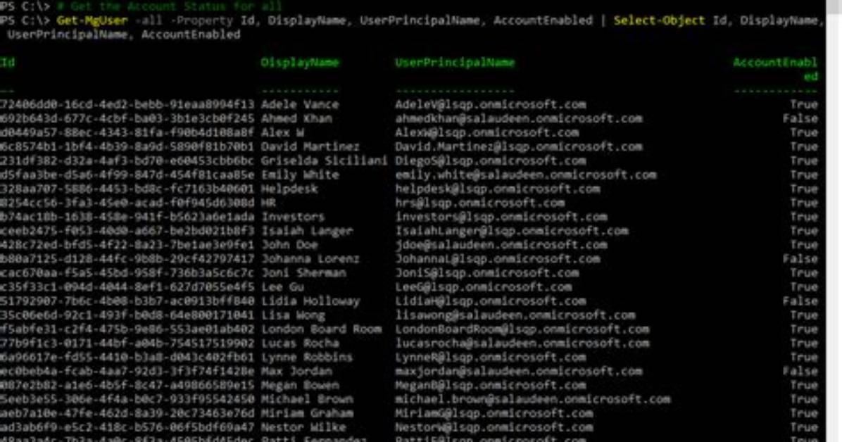 How to Retrieve Only Enabled Users from the Active Directory