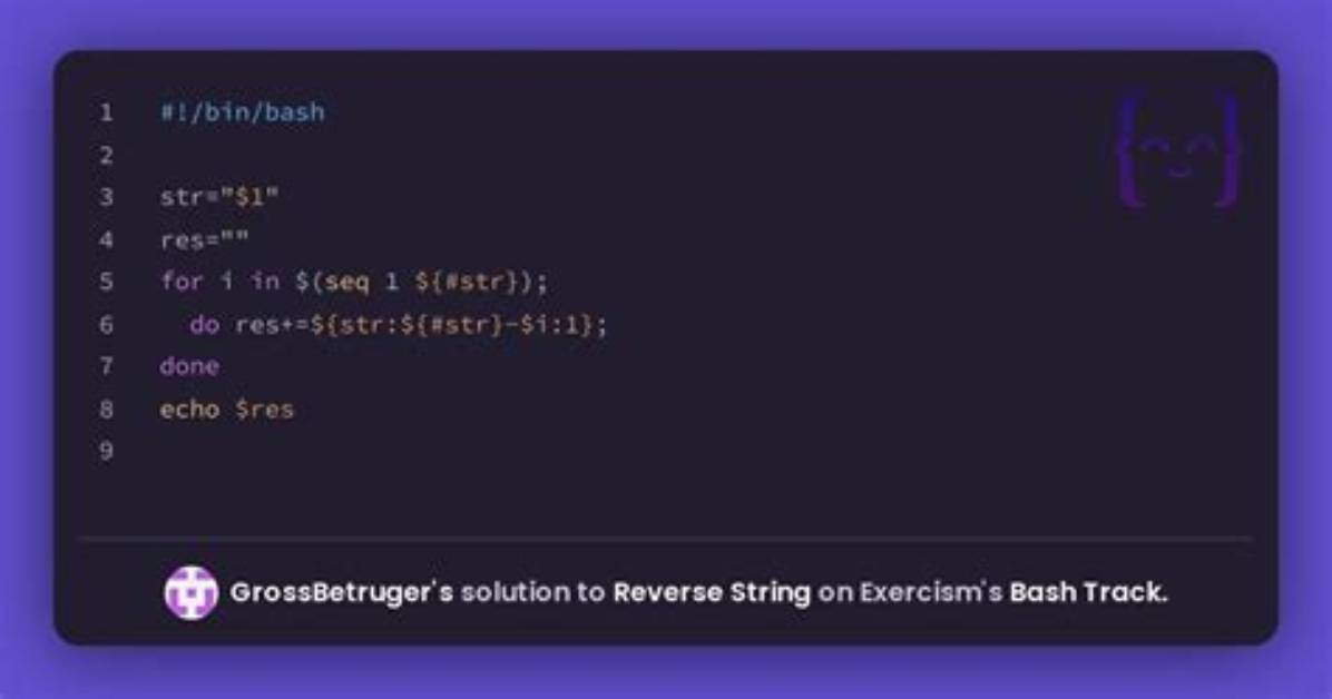 How to Reverse a String in Bash Script?