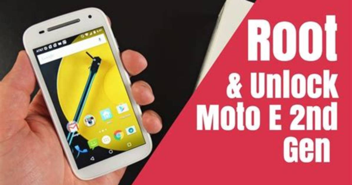 How to Root Moto E 2Nd Gen 4G and Delete Google Apps?