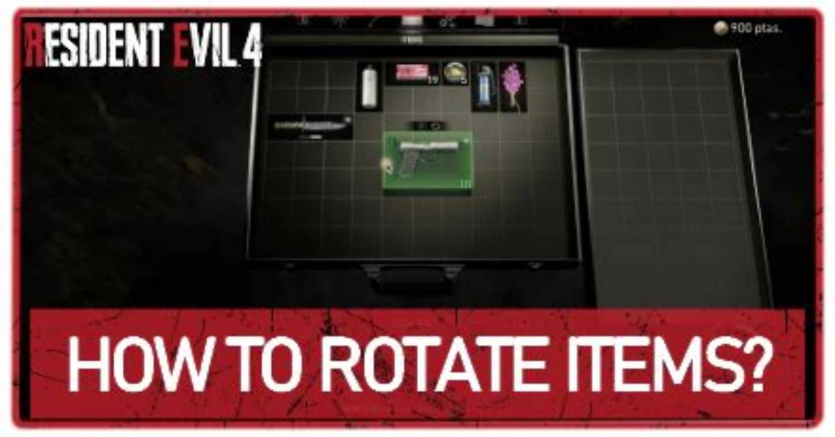 How to Rotate Items in Resident Evil 4 Pc