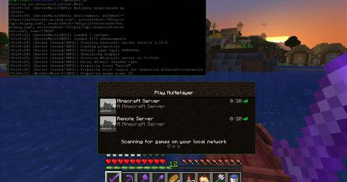 How to Run a Minecraft Server