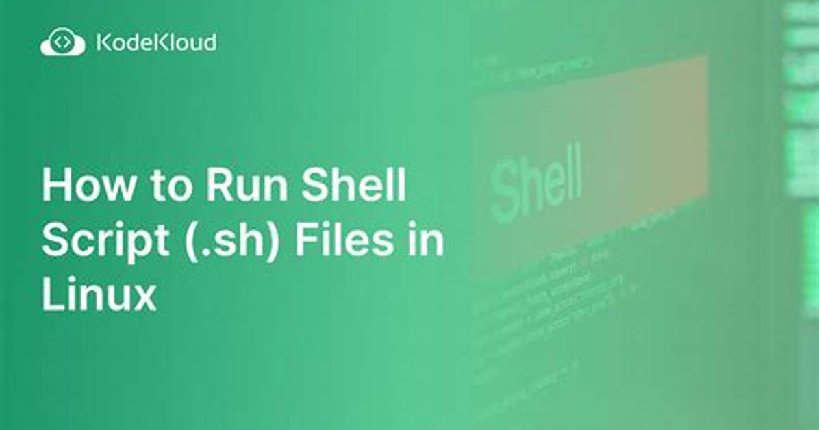 How to Run a Shell Script at Startup