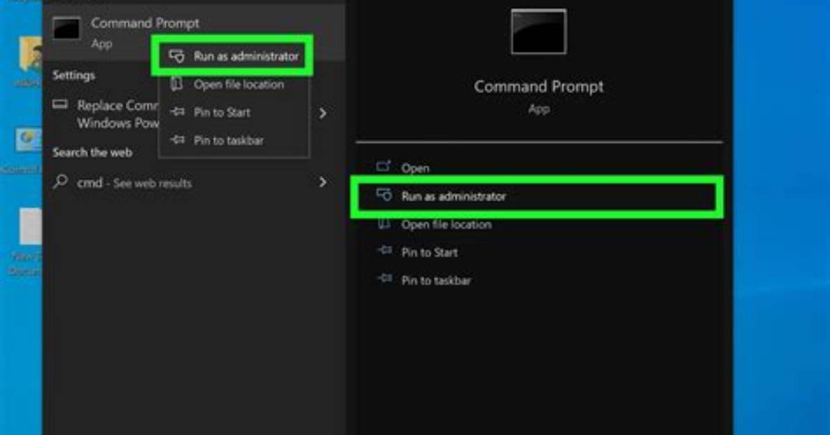 How to Run Command Prompt as Admin Windows 10?