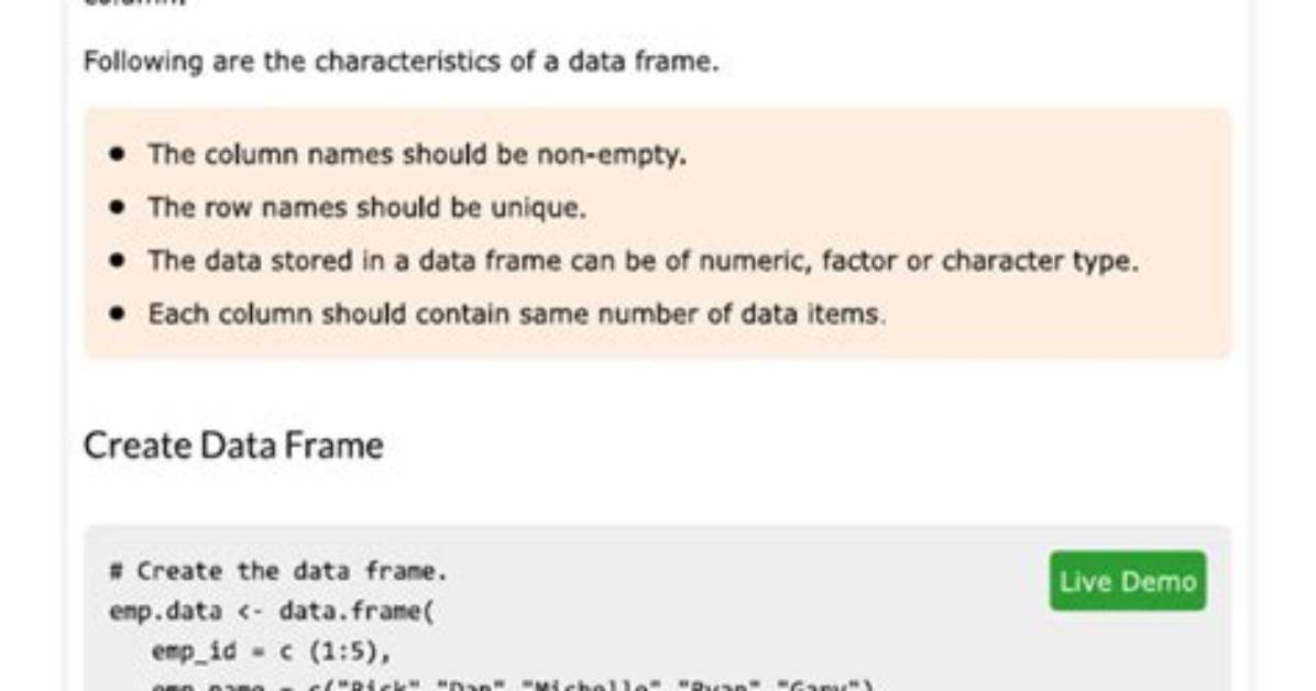 How to Save a Data. Frame in R?