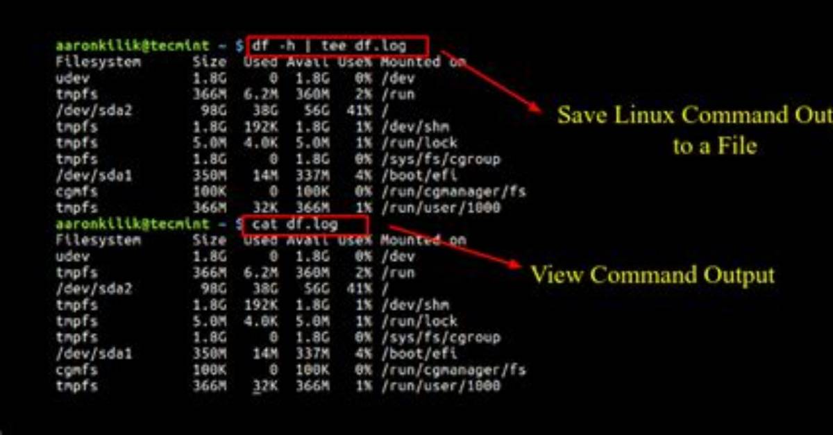 How to Save Output from Command (Eg. Diff) into a Variable