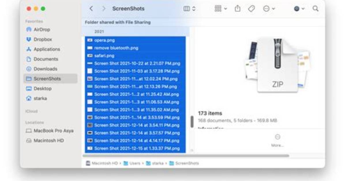 How to Select Multiple Items on Mac