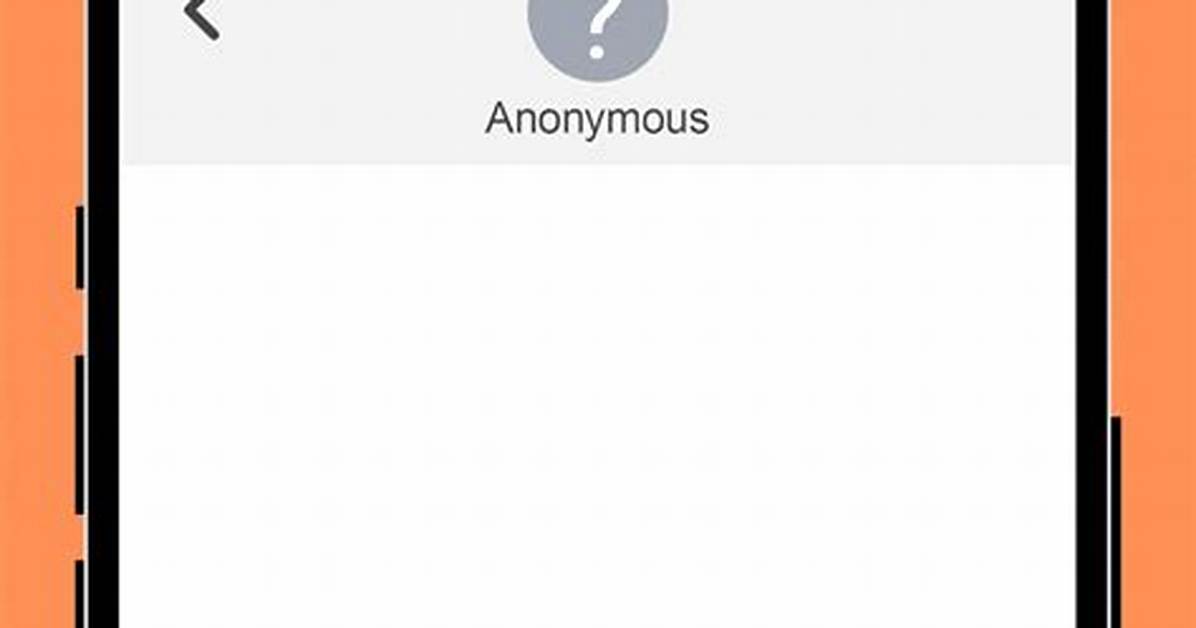 How to Send Anonymous Text Android?