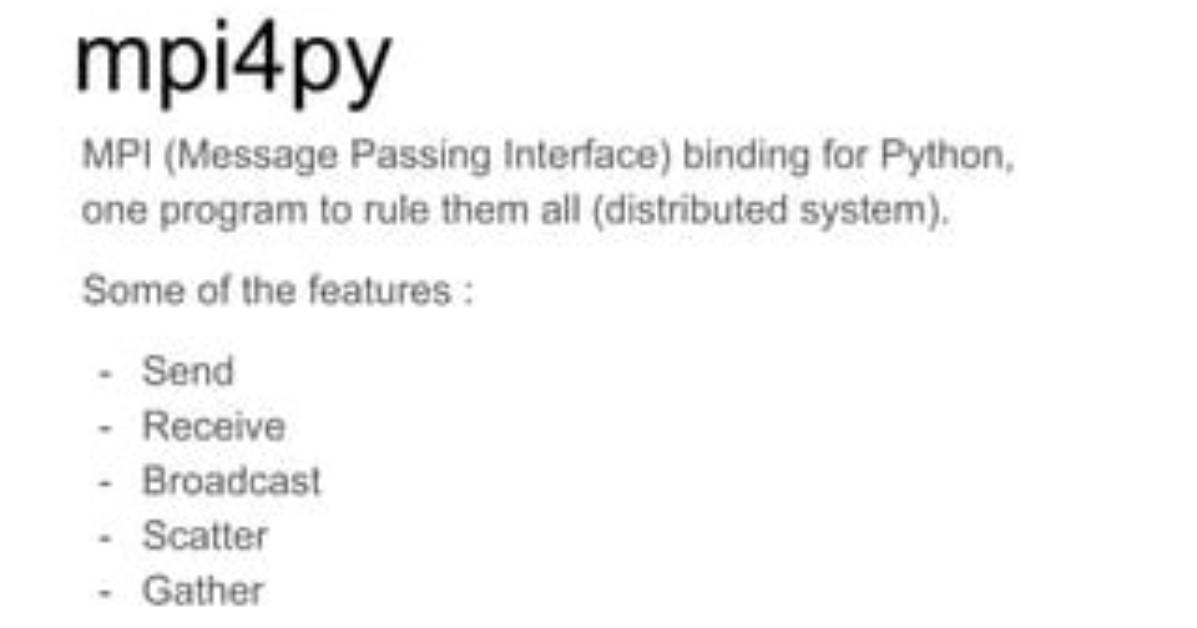 How to Send Data Use Mpi4Py Across Multiple Nodes?