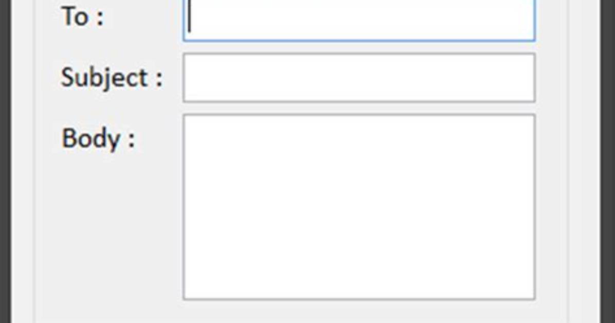 How to Send Emails in Vb. Net Using the Outlook Library