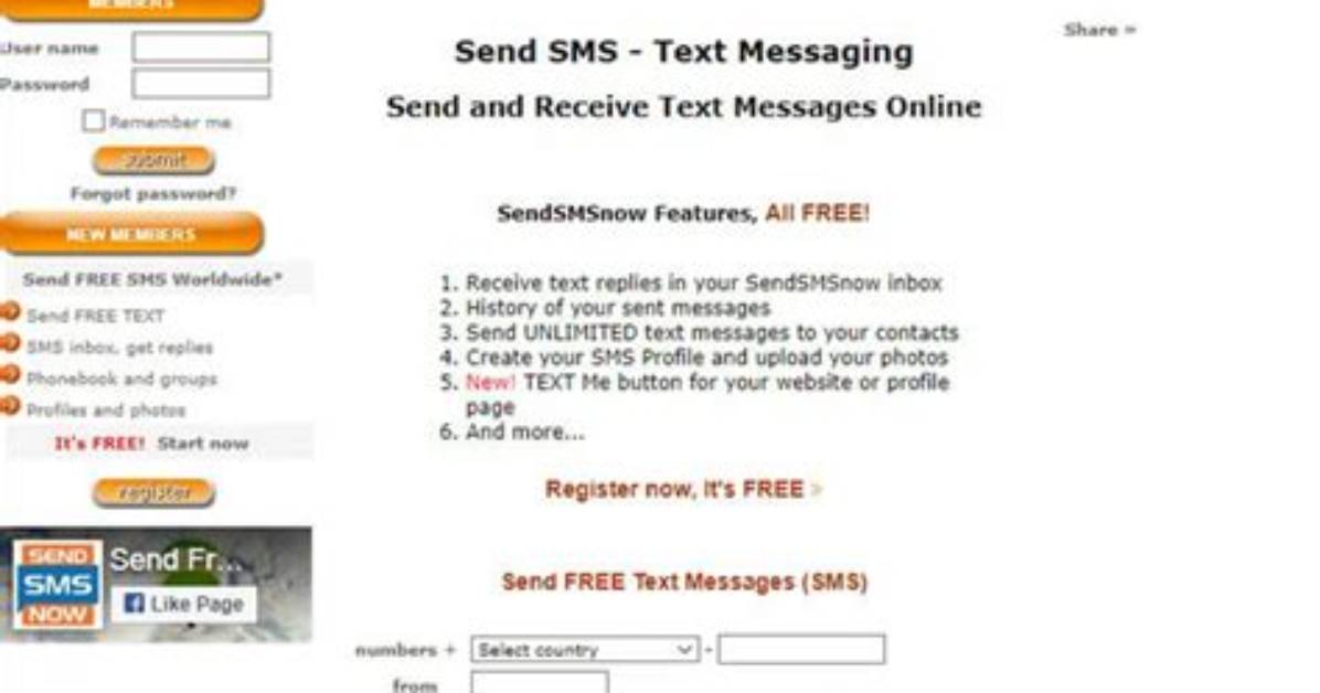 How to Send Free Sms?
