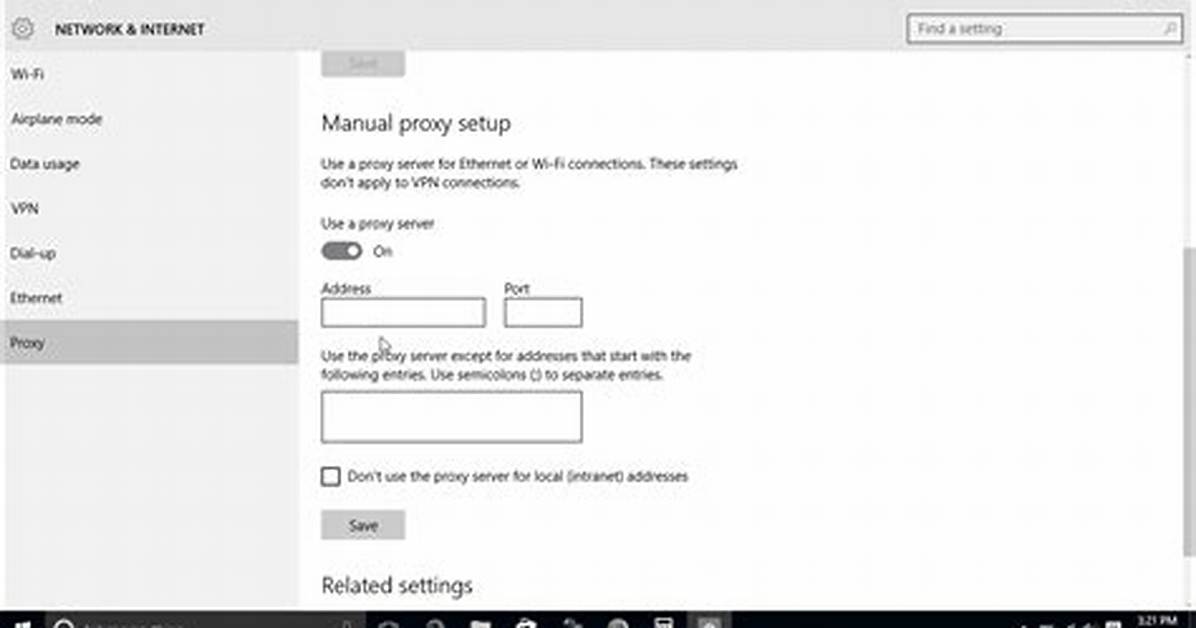 How to Set a Proxy for Terminal?