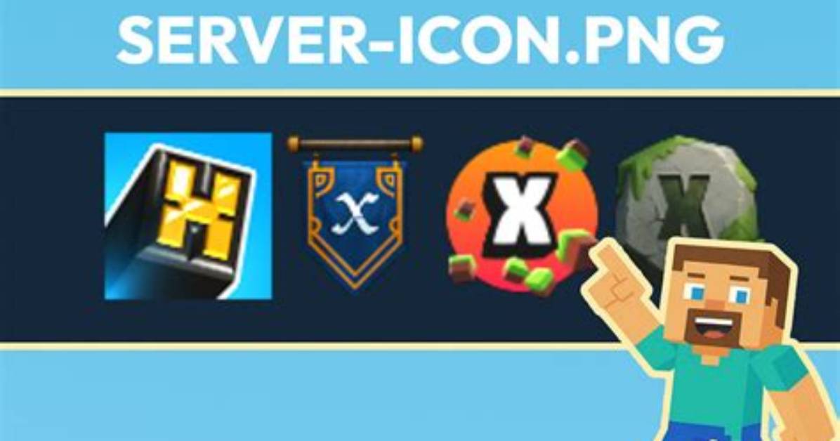How to Set a Server Icon Minecraft