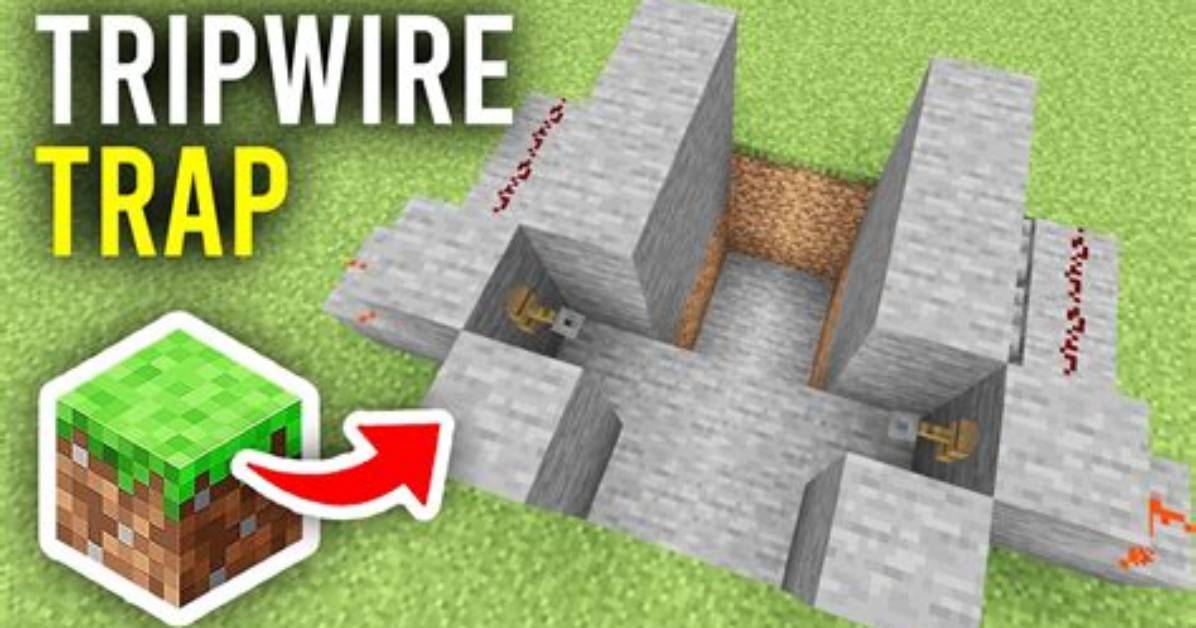 How to Set a Trap on Minecraft