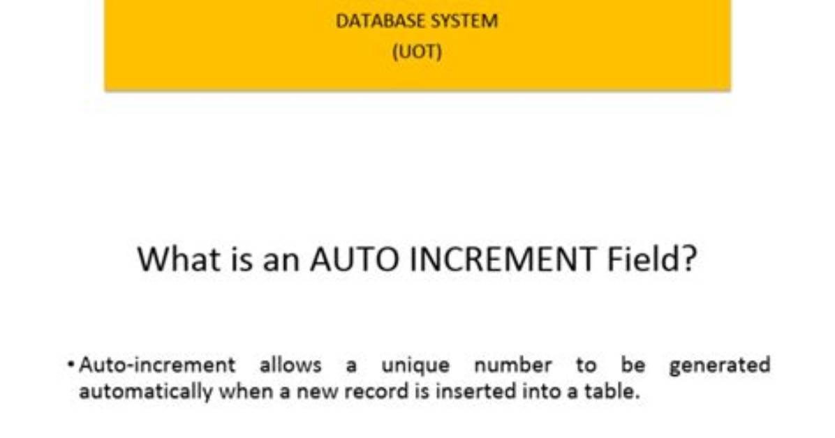 How to Set Auto Increment Primary Key in Postgresql?