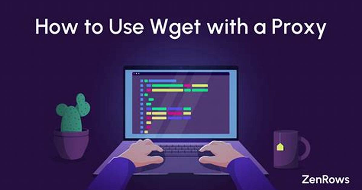 How to Set Proxy for Wget?