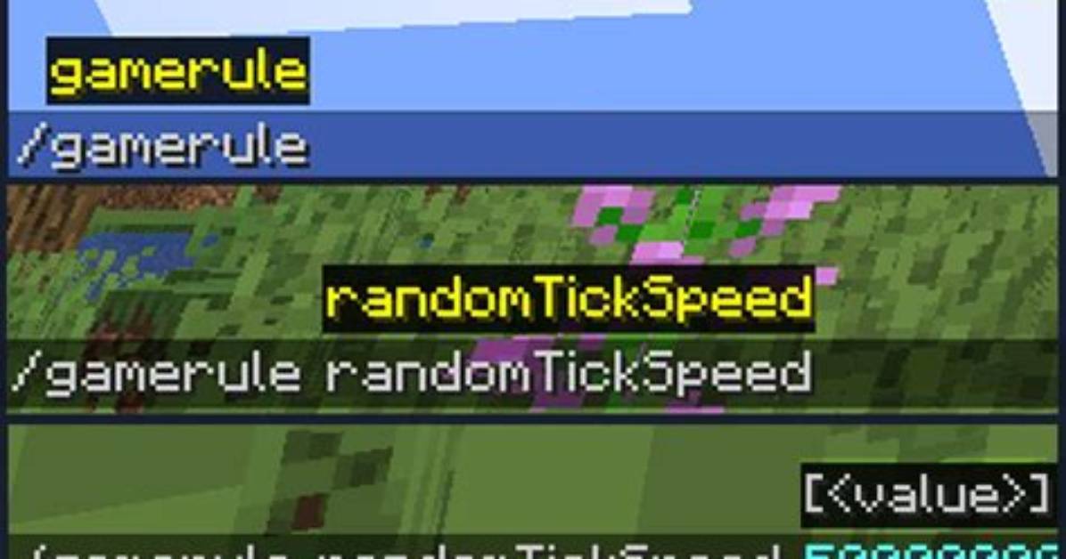 How to Set Random Tick Speed in Minecraft