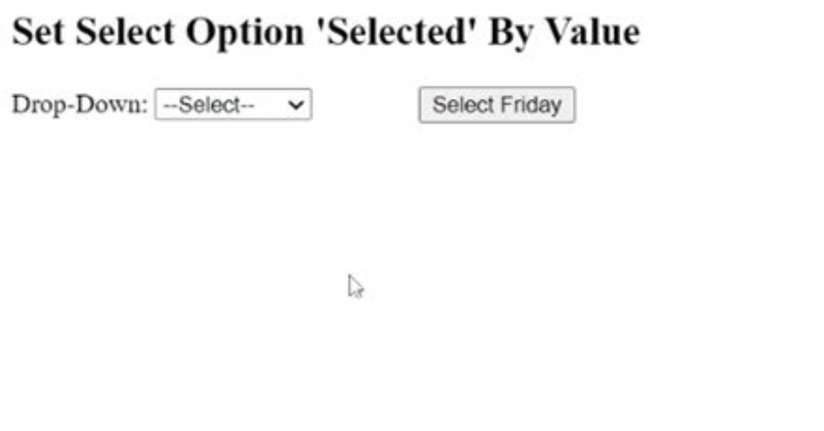 How to Set Selected Value on Select Using Selectpicker Plugin from Bootstrap