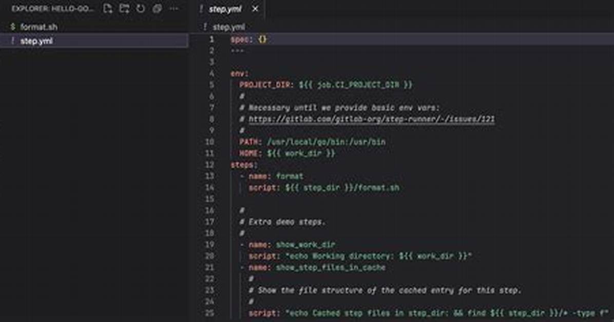 How to Set Variable Within 'Script' Section of Gitlab-Ci. Yml File