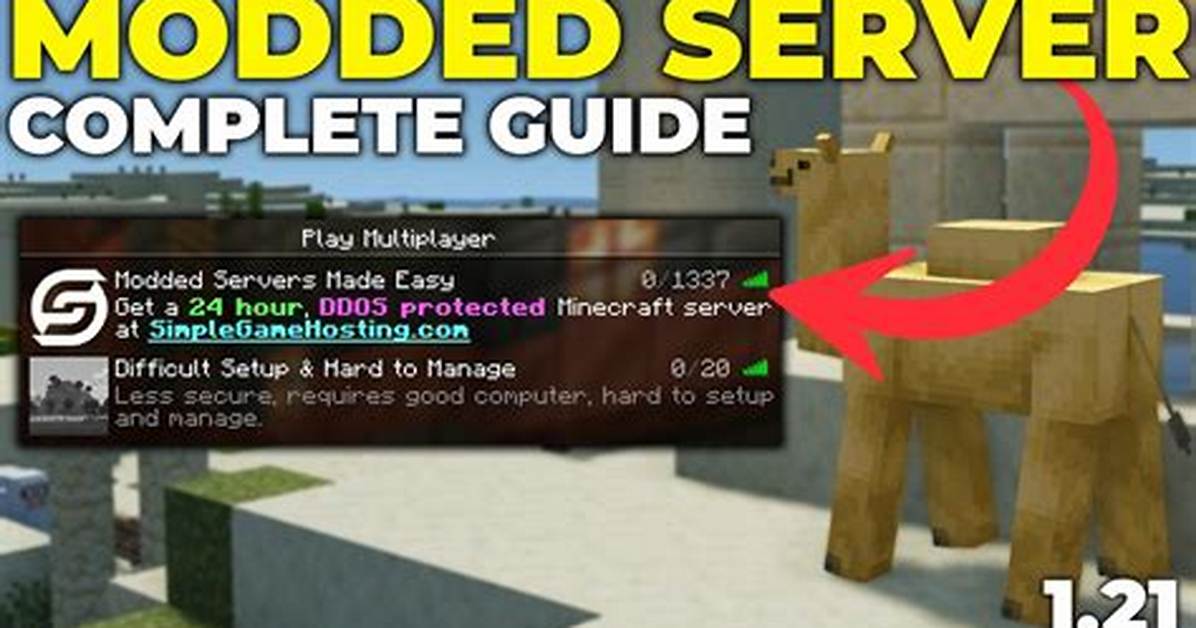 How to Setup a Minecraft Modded Server