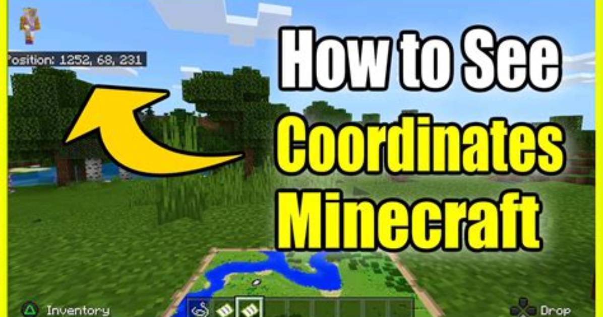 How to Show Coordinates in Minecraft Pe