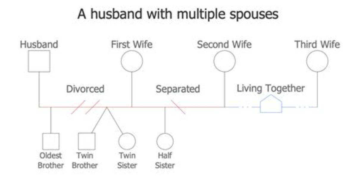 How to Show Divorce on Family Tree