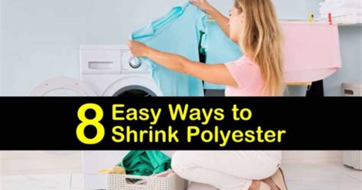 How to Shrink Polyester
