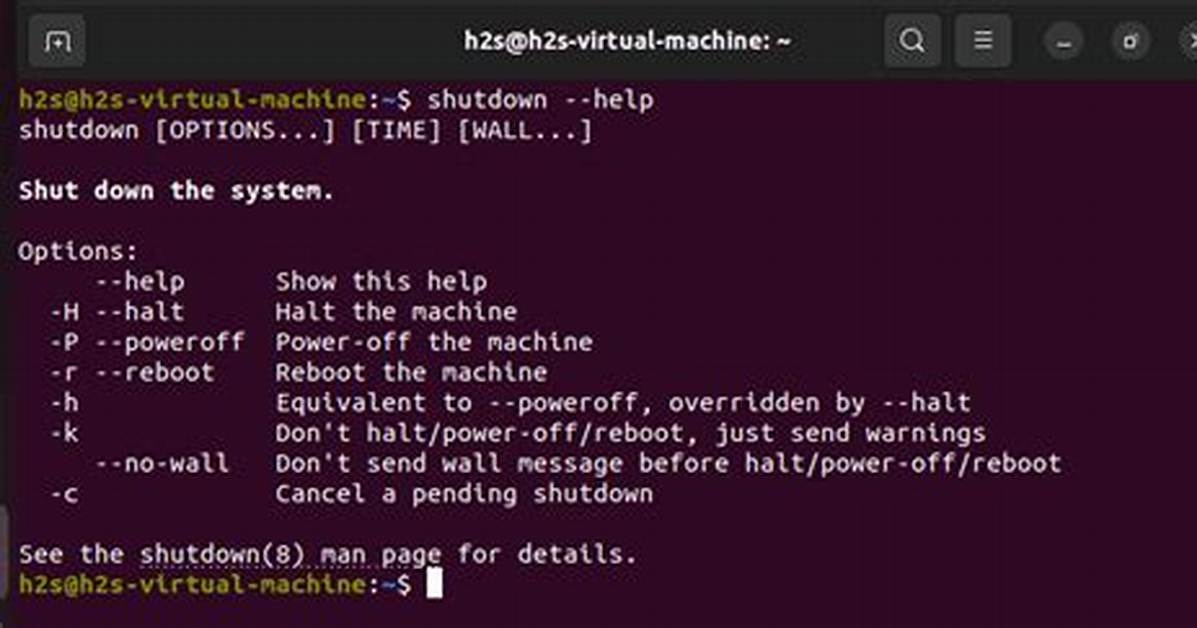 How to Shutdown Linux?