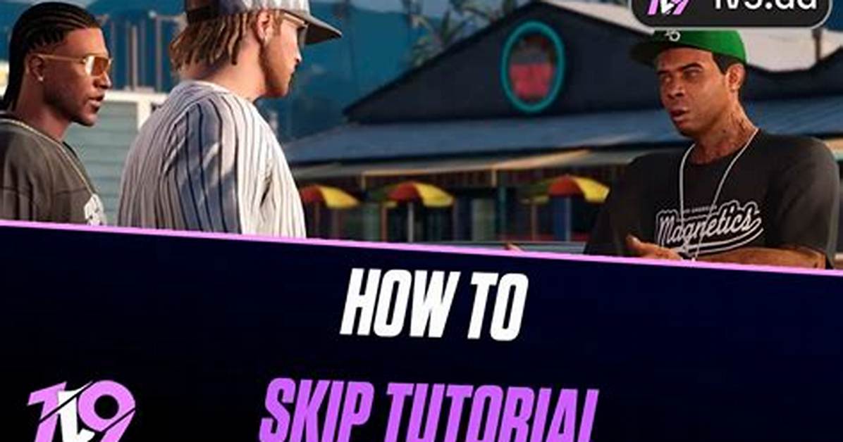 How to Skip Gta Online Tutorial