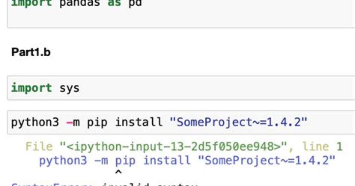 How to Solve Import Error for Pandas?