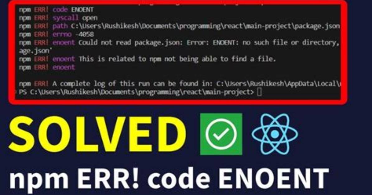 How to Solve Npm Error "Npm Err! Code Elifecycle"