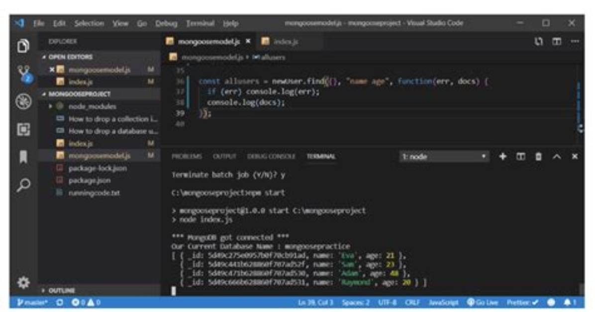 How to Sort in Mongoose?