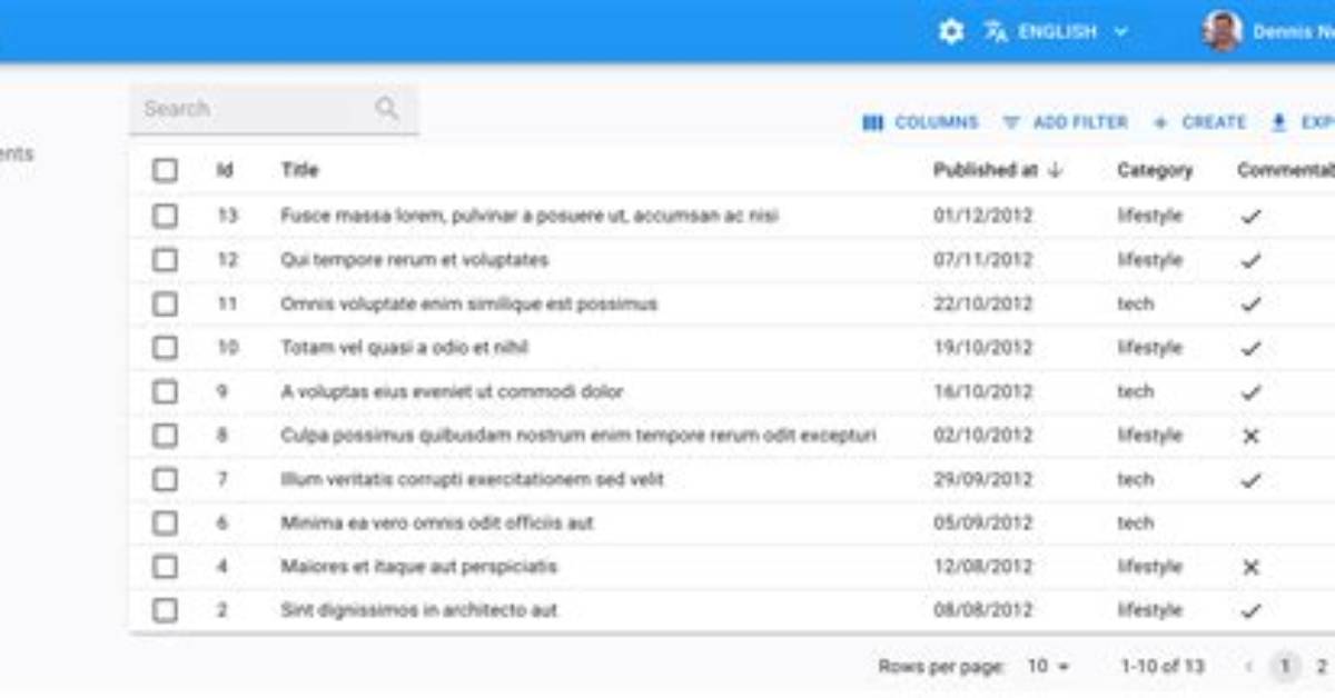 How to Sort List of React Components Based on Different Properties?