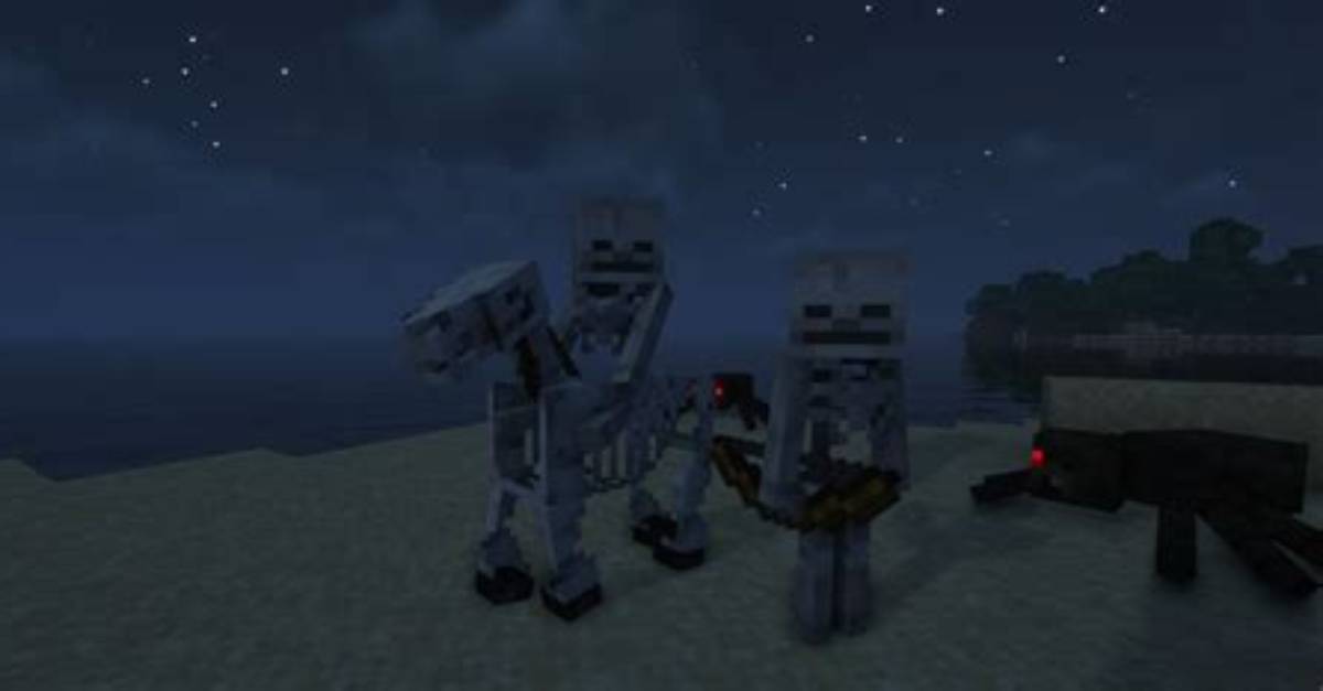 How to Spawn a Skeleton Dog in Minecraft