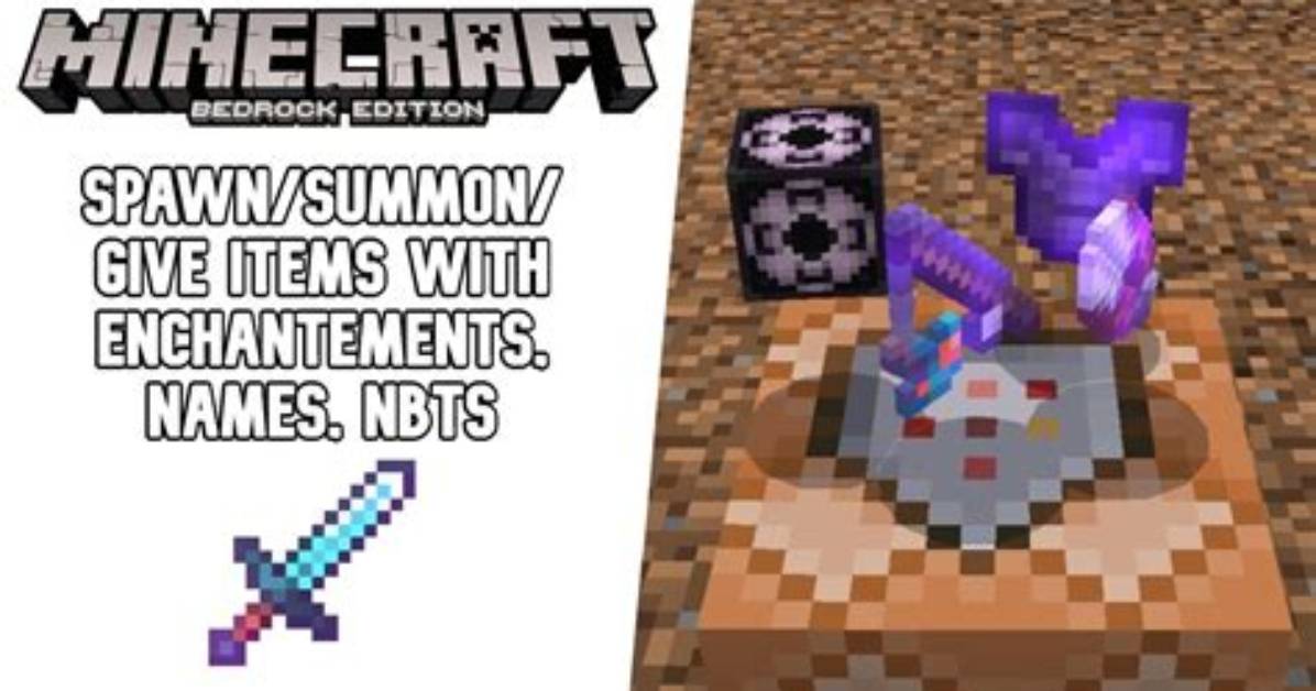 How to Spawn an Enchanted Item in Minecraft