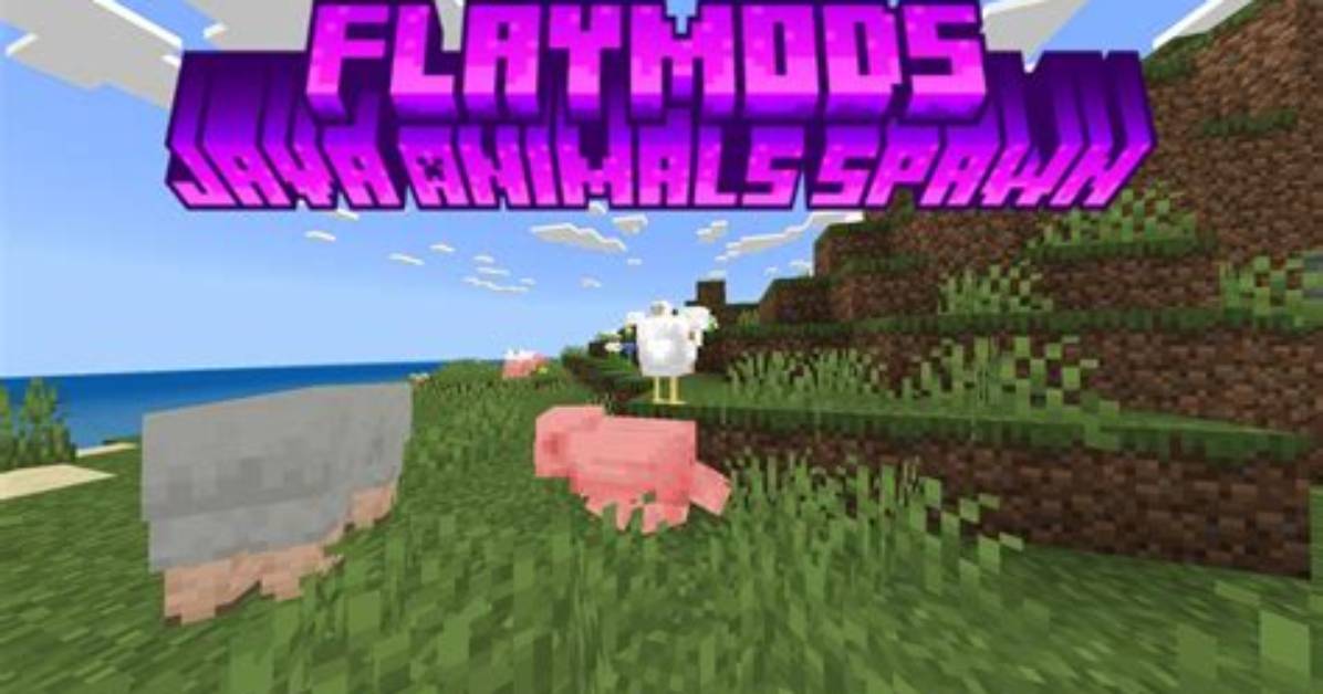 How to Spawn Animals in Minecraft Pe