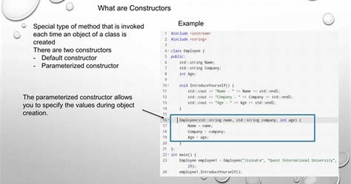 How to Specify a Constructor with a Functional Component (Fat Arrow Syntax)?