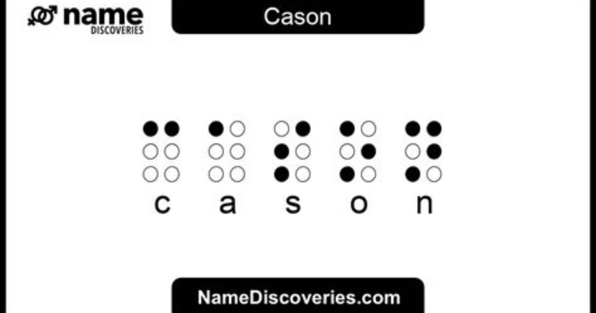 How to Spell Cason?