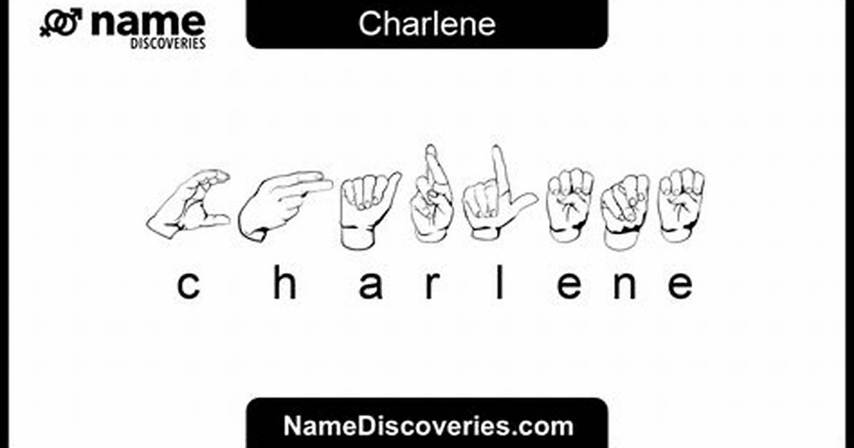How to Spell Charlene?