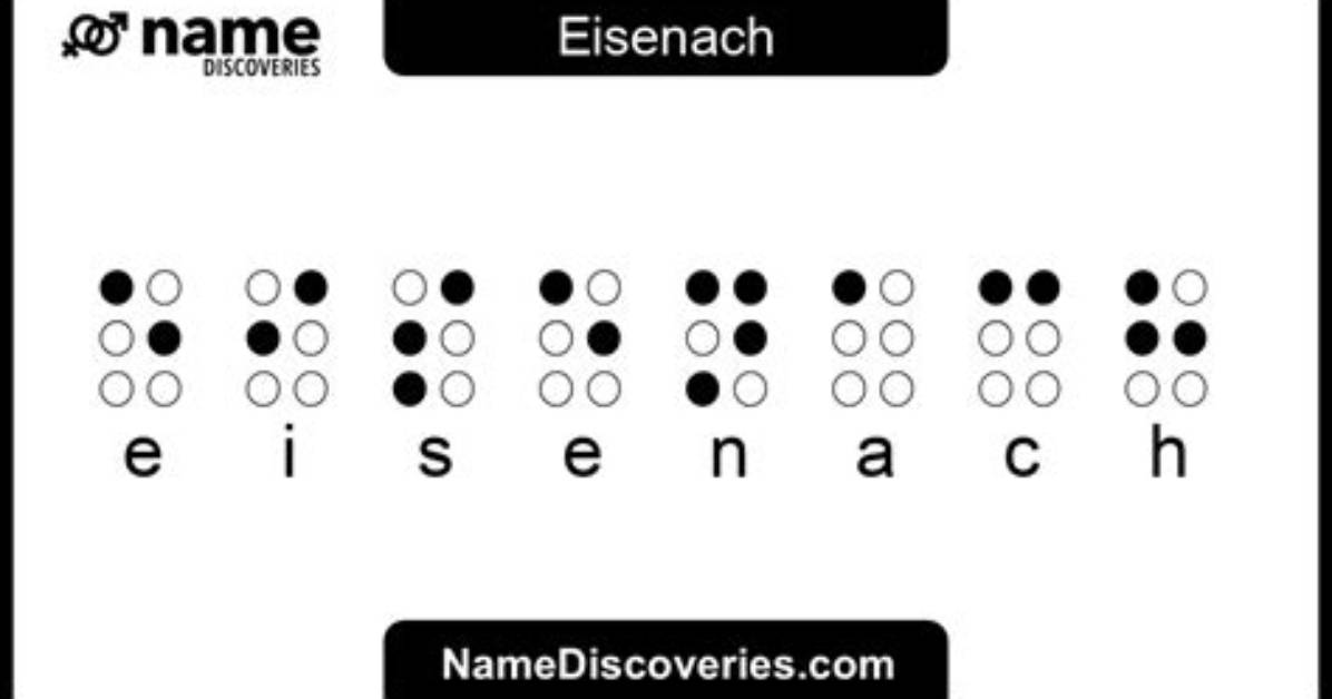 How to Spell Eisenach?