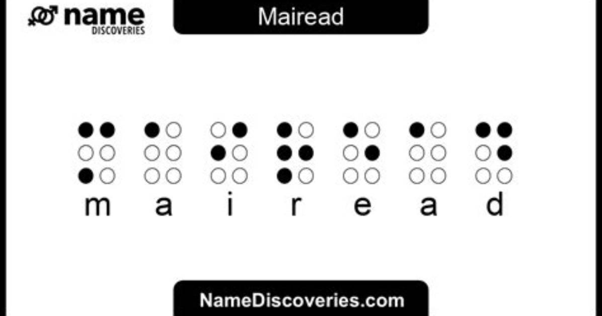 How to Spell Mairead?