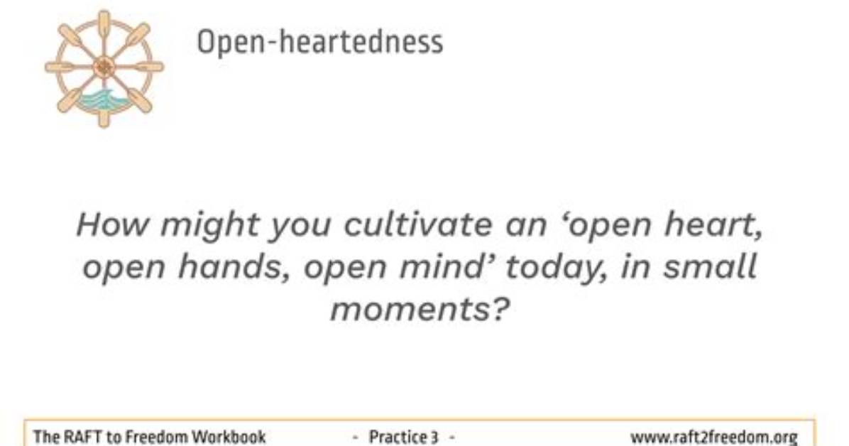 How to Spell Open Heartedness?