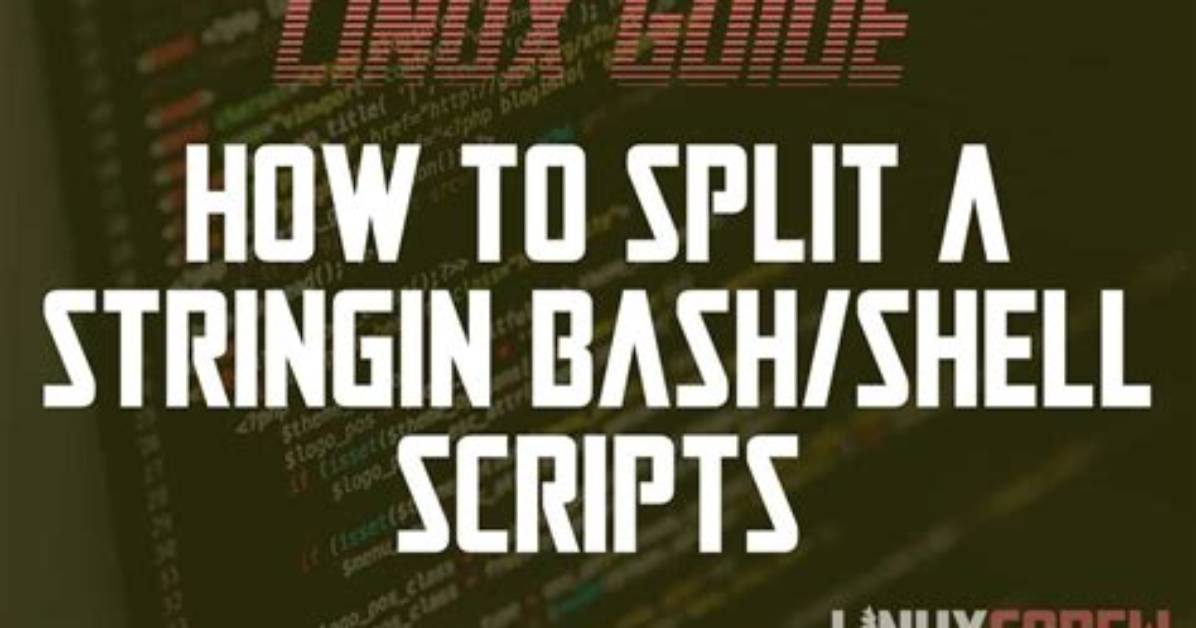 How to Split a String in Shell and Get the Last Field