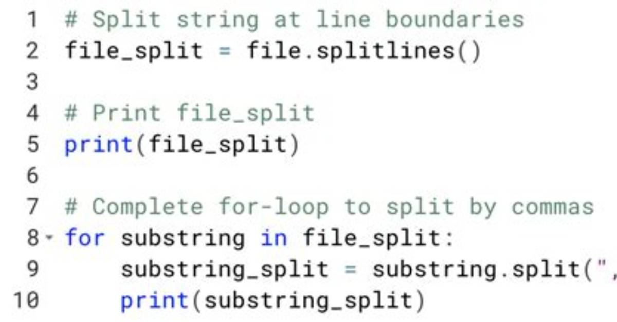How to Split a String into a List?