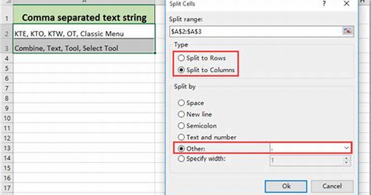 How to Split Comma-Separated Values?