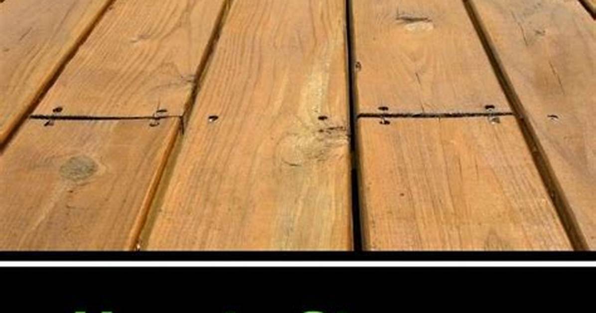 How to Stagger Deck Boards?
