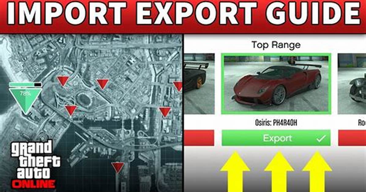 How to Start Import Export Gta